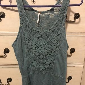 Free People Crochet Top. Size M